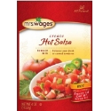 Kent Precision Foods Group Mrs. Wages® W573-J7425 4 oz Pouch Dehydrated Vegetables (Onion Green Bell Pepper Jalapeno Chili Peppers Garlic) Salt Spice Hot Salsa Tomato Mix