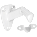 National Hardware™ N248-351 V112 Steel/Die Cast Zinc White Handrail Bracket