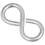 National Hardware™ N121-319 V2072 15 lb Steel Zinc Plated Closed S-Hook