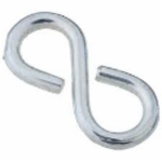 National Hardware™ N121-392 V2072 15 lb Steel Zinc Plated Closed S-Hook