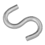 National Hardware™ N121-715 V2076 140 lb Steel Zinc Plated Open S-Hook