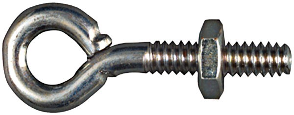 Baron 00801 1/2 in 2 in Zinc Plated Eye Bolt