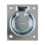 National Hardware™ N203-752 V177 3-1/2 in 3 in Steel Flush Ring Door Pull