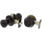 H2 Brands Group Ultra Hardware™ 84438 Tulip K3 KW1 Oil Rubbed Bronze Combo Lockset