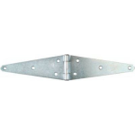 National Hardware™ N127-878 V282B 70 lb Hot Rolled Steel Zinc Plated Heavy Strap Hinge