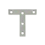 National Hardware™ N266-445 116BC 4 in 4 in 3/32 in T-Plate