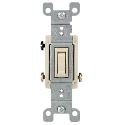 Leviton® 203-01453-ICP 120 VAC 15 A 0.5 hp Toggle Switch