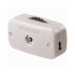 Leviton® C24-00423-3KW 125/250 V 3/6 A 1 Pole Cord Switch