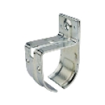 National Hardware™ N100-006 DP5420BC Embossed Steel Zinc Plated Single Round Rail Bracket