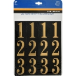 HILLMAN™ 842270 2 in Vinyl Gold Adhesive House Number Pack