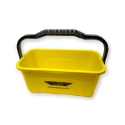 Ettore® 86000 3 gal Rectangle Plastic Heavy Duty Super Compact Bucket