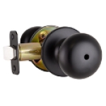 The Design House 778944 Cambridge Privacy Door Knob in Matte Black