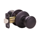 The Design House 779256 Tulip Passage Door Knob in Matte Black