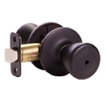 The Design House 779264 Tulip Privacy Door Knob in Matte Black