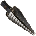 IRWIN® 10234 #4 3/16 to 7/8 in High Speed Steel Fractional Self-Starting Unibit Step Drill Bit