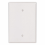 Eaton Cooper Wiring Device 2729W-BOX 5-1/4 in 1 Gang White Thermoset Plastic Surface/Threaded Mount Oversized Blank Wallplate