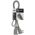 PRIME WIRE EC680503L 3ft 14/3 SPT-3 Gray Air Conditioner Cord