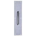 Tell™ DT100067 Square Corner-Beveled 15 in 3-1/2 in Door Pull Plate