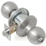 Tell™ CL101704 Grade 2 Non-Handed Stainless Steel Light Duty Door Knob