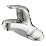 Mueller Industries B&K™ 222-334 1.2 gpm 1 Handle Round Base Lavatory Faucet