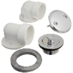 Jones Stephens Corp B07110 2-Hole Lift & Turn Bath Waste Kit