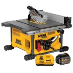 Stanley® Black+Decker® DeWALT® DCS7485T1 FLEXVOLT® 60V MAX* 60 VDC 8-1/4 in Carbide Tipped Cordless Table Saw