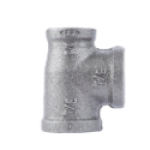 STZ FITTINGS 501529 3/4 x 1/2 x 3/4 Black Reducing Tee