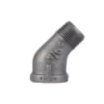 5STZ FITTINGS 01540 3/4 Black 45 Street Elbow