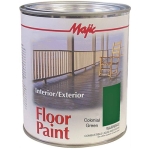 Yenkin-Majestic Majic Paints 8-0123-1 1 gal Pail Colonial Green Interior/Exterior Floor Paint