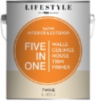 Yenkin-Majestic Majic Paints Lifestyle 8-1872-1 1 gal Twine Satin Interior/Exterior Primer