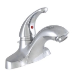 Homewerks Faucets LDR 015 2204CP 2 gpm 1 Handle Lavatory Laundry Faucet