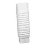 Omnimax Amerimax 37084 2 x 3 in Plastic White Flex Gutter Elbow