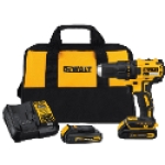 Stanley® Black+Decker® DeWALT® DCD777C2 20V MAX* 20 VDC Ratcheting 1750 rpm Compact Brushless Cordless Drill/Driver Kit