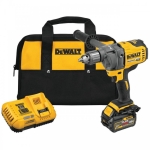 Stanley® Black+Decker® DeWALT® DCD130T1 60V MAX* 60 VDC Keyless 0 to 600 rpm Mixer/Drill Kit With E-Clutch® System