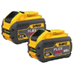 Stanley® Black+Decker® DeWALT® DCB609-2 20/60 VDC 9.0 Ah Lithium-Ion Battery Pack