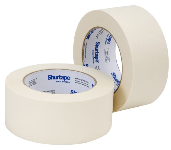 Shurtape® CP101X200 55 m x 48 mm Crepe Paper Backing General Purpose Grade Masking Tape