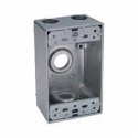 TEDDICO B75-2V 18.3 cu-in 4-9/16 in 4-1/2 in 1 Gang Ground Screw Mount Weatherproof Outlet Box