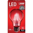 Feit Electric A19/TR/LED 120 V 4.5 W E26 Medium Red General Purpose LED Light Bulb