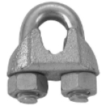 APEX® Campbell® T7670489 5/8 in Malleable Iron Wire Rope Clip