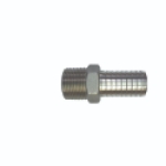 IMASS-1025 1-1/4IN MIPX1IN SS MALE ADAPTER W/HEX