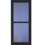 LARSON 146-FV-Black Premier Classic Elegance EasyVent® 36 in 81 in 1-7/8 in Full View Storm Door