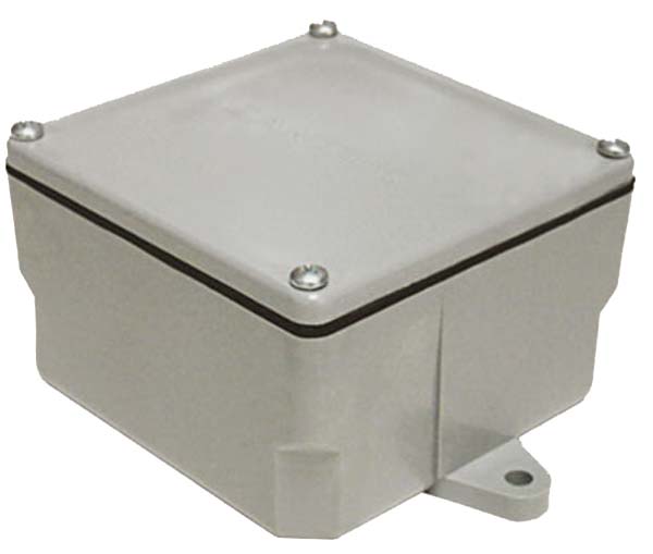 CANTEX® 5133164U 365 cu-in Gray PVC Screw Mount Molded Junction Box