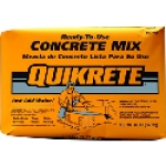 Quikrete® 1101X40LB 40 lb Bag Gray to Gray-Brown Granular Solid High Strength Concrete Mix