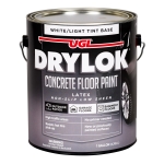 UGL® DRYLOK® 21213 1 gal White Light Tint Base Concrete Floor Paint