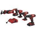 SKIL® CB739601 20 V 177 lb 1/2 in 4-Tool Combo Kit