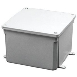 CANTEX® 5133710U 132.0 cu-in Gray PVC Screw Mount Molded Junction Box