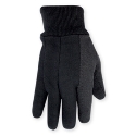 CLC® 2012 L Cotton/Polyester Black Jersey Gloves