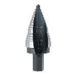 IRWIN® 10239 #9 7/8 to 1-1/8 in High Speed Steel Fractional Self-Starting Step Drill Bit