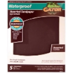 Ali Industries Gator® 4475 11 in x 9 in 220/320/400/600 Grit Extra Fine/Ultra Fine/Very Fine Silicone Carbide Waterproof Sanding Sheet