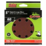 Ali Industries Gator® 4144 5 in 60 Grit Aluminum Oxide Hook and Loop Sanding Disc